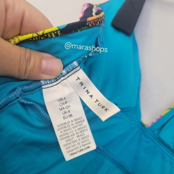 Trina Turk Santiago Halter One-Piece Swimsuit - Picture 6 of 7